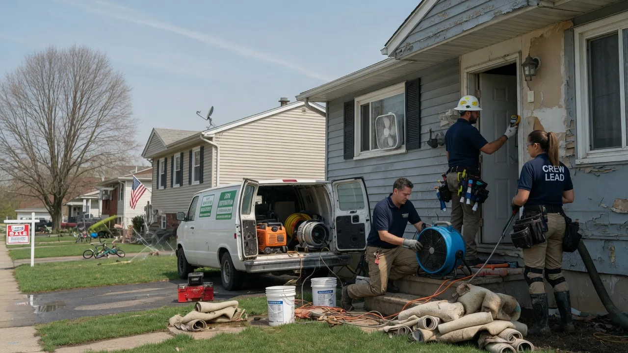 Flood Cleanup in Manakin Sabot, VA near me